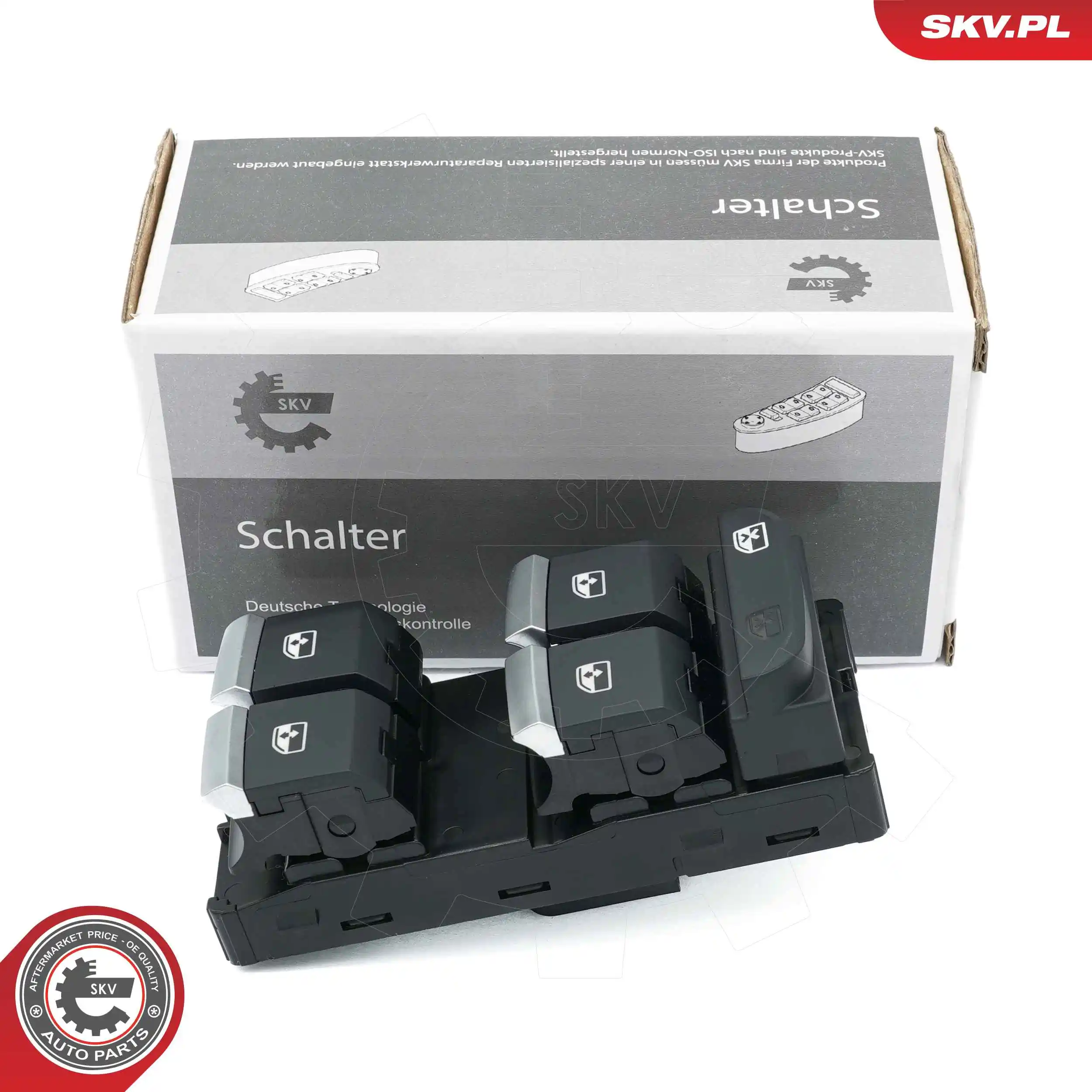 Switch, window regulator